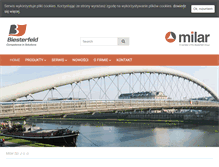 Tablet Screenshot of milar.pl